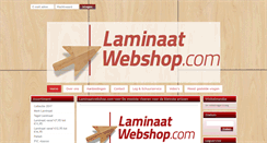 Desktop Screenshot of laminaatwebshop.com